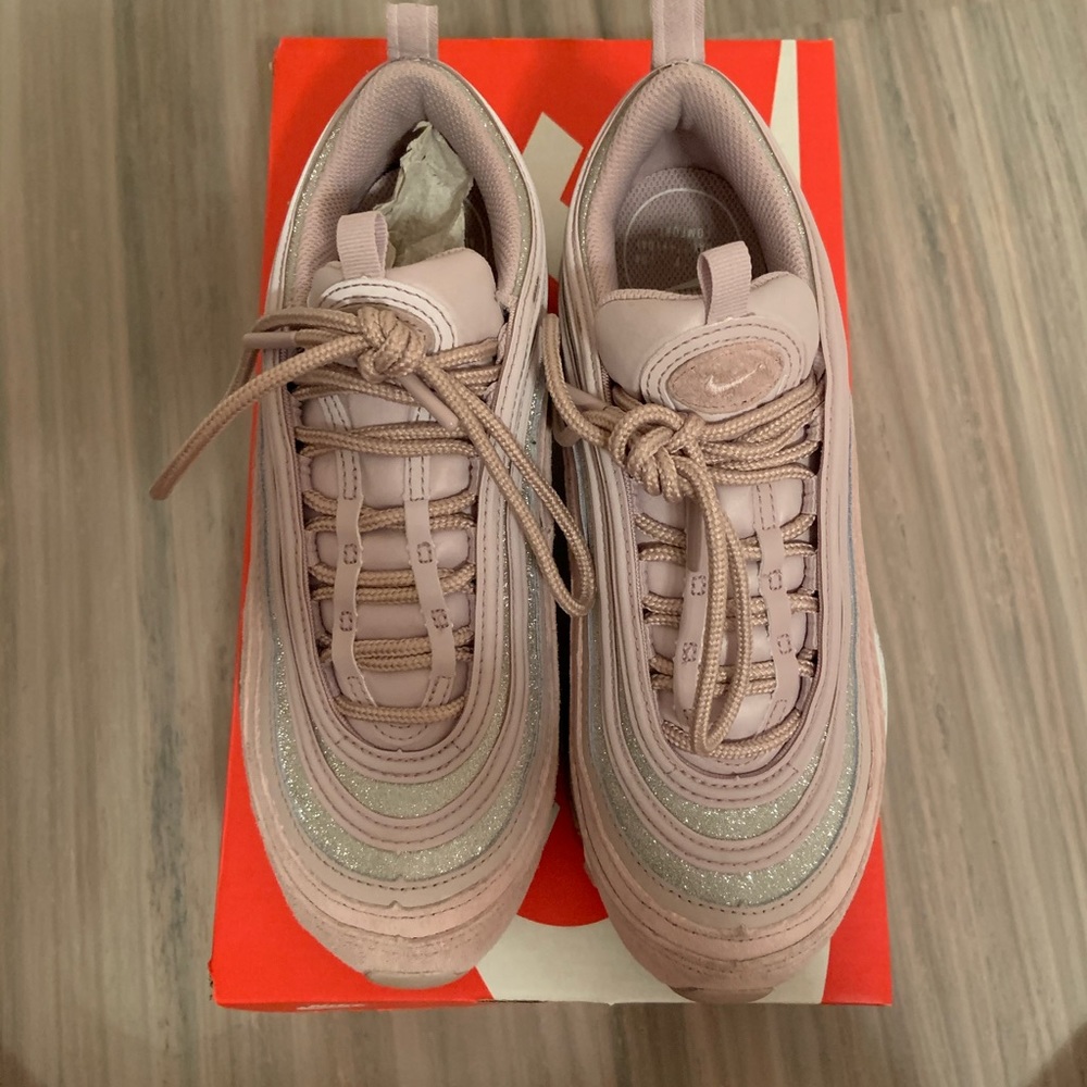 Nike Air Max 97 Particle Rose Pink Silver Glitter